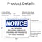 Signmission All Weapons Concealed Firearms Prohibited OSHA Notice Sign, Aluminum, 10in W x 7in L, 2PK OS-2PACK-NS-A-710-L-15248 - alternate 6
